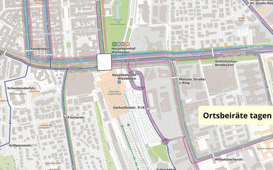 Nahverkehrsplan, fehlende Bepfalnzung und, und, und … Themen der Ortsbeiratssitzungen