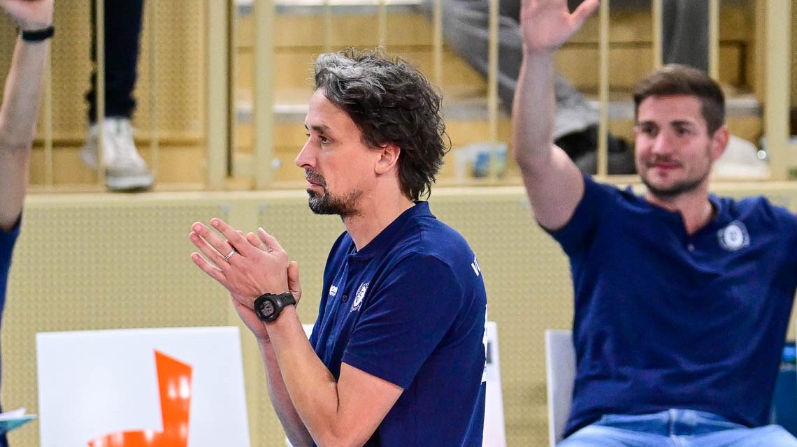 Trainer Benedict Frank, VC Wiesbaden 1. Mannschaft