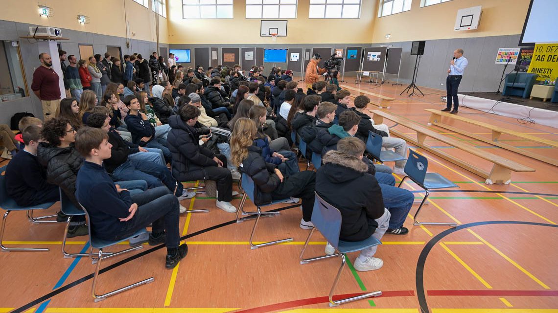 Tag der Menschenrechte am Campus Erbenheim.