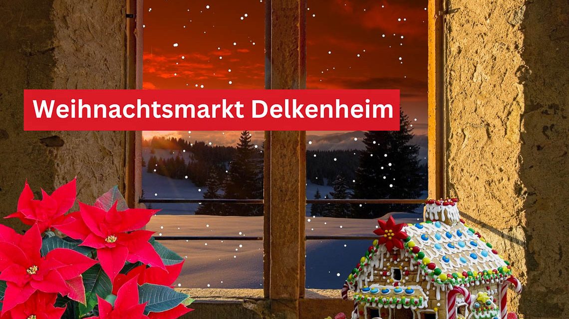 Weihnachtsmarkt Delkenheim lädt am 7. Dezember in den Wiesbadener Vorort ein.
