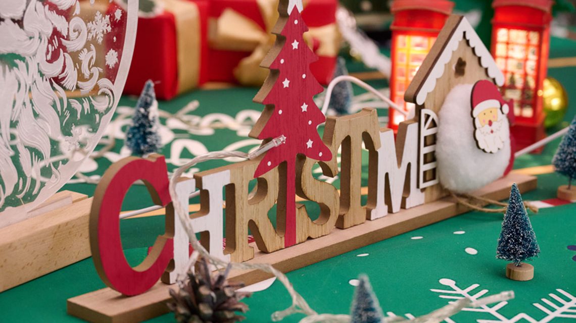 merry Christmas aus der DIY-Werkstatt. Einfach selbst kreativ werden zu Weihnachten.