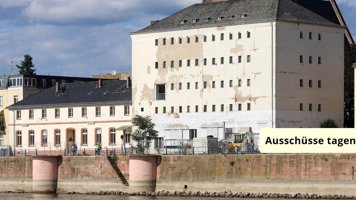 Ausschüsse tagen, ein Thema auf den Agenden, dr Zollspiecher in Biebrich.
