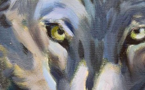 Julia Belot, Ausschnitt aus dem Werk „Wolf"