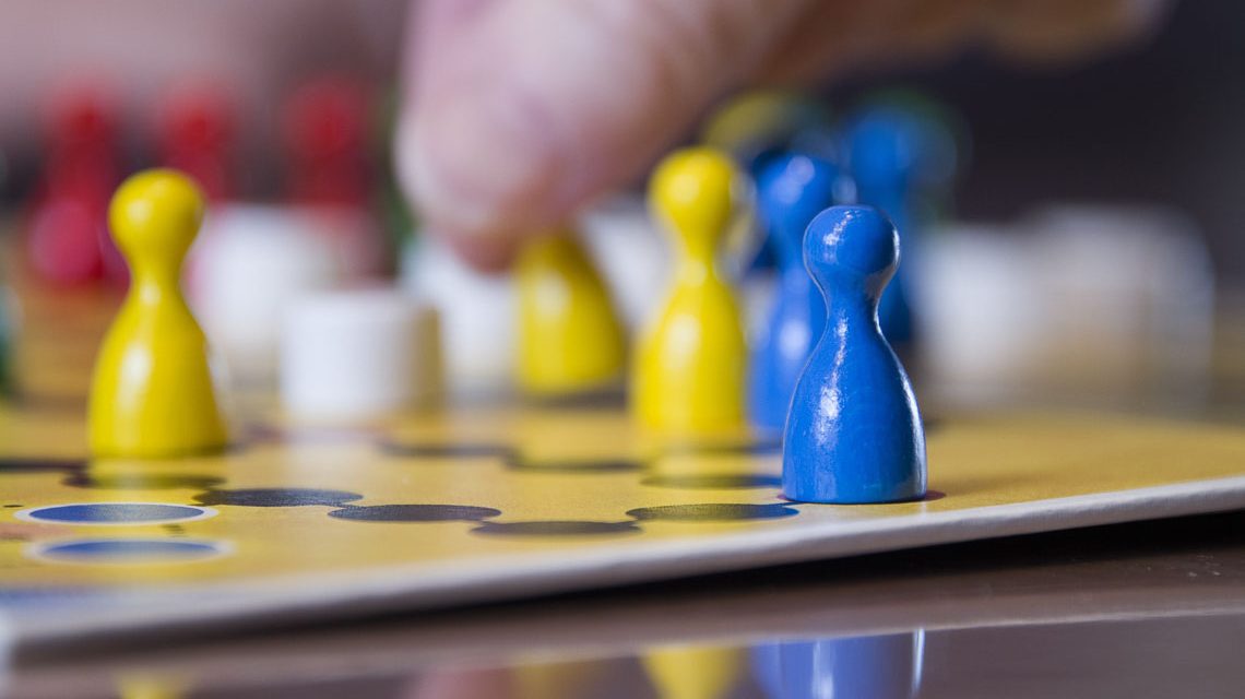 Tauschbörse für Gesellschaftsspiele im Umweltladen.