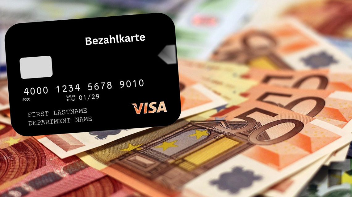 Bezahlkarte, 50 Euro, nicht mehr