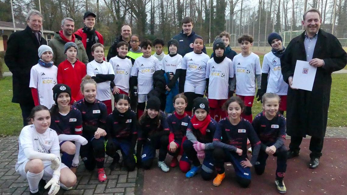 Jugendarbeit beim FV Delkenheim.