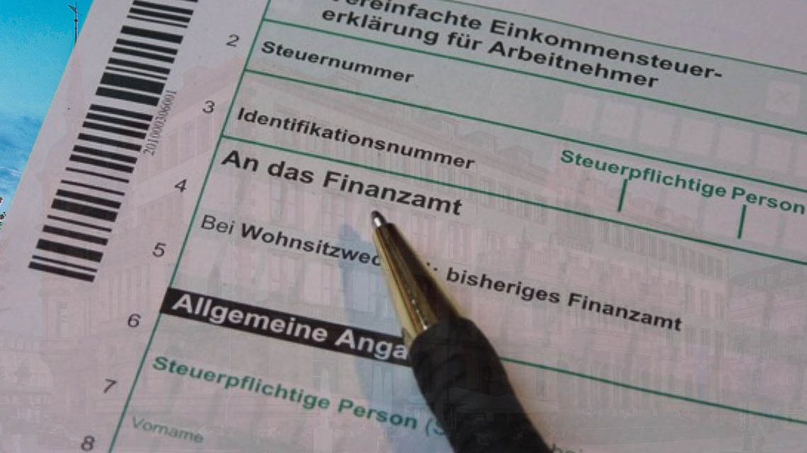 Steuererklärungen, Einkommenssteuer-Erklärung, Lohnsteuererklärung, keine Formulare mehr im Rathaus oder in der Ortsverwaltung.