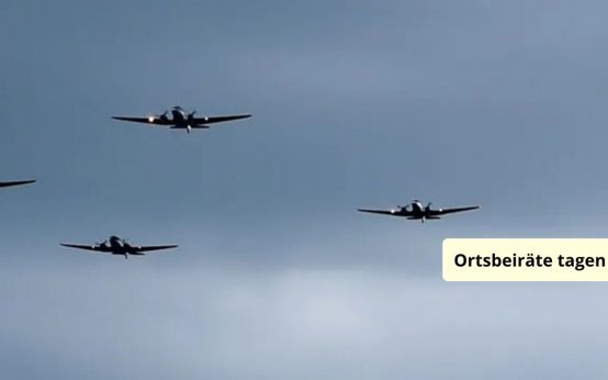 Wiesbadens Ortsbeiräte tagen, kommen zusammen, Flugbewegungen a, Airfield stehen auf der Agenda.