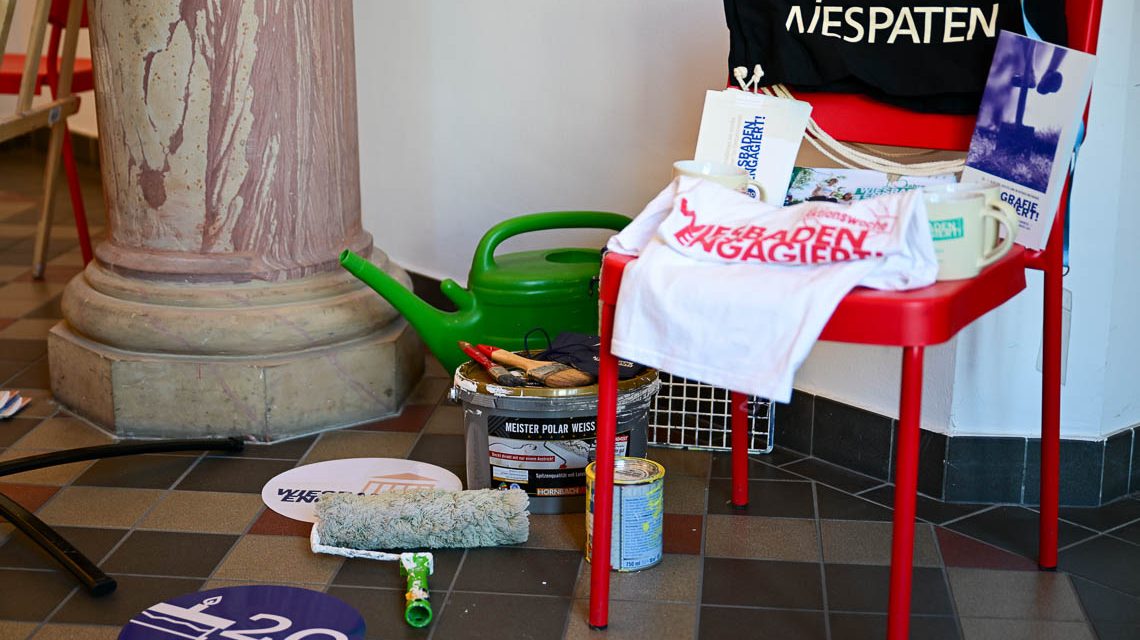 Wiesabden engagiert! Auch das gehört zu 100 Jahre Jugendarbeit.