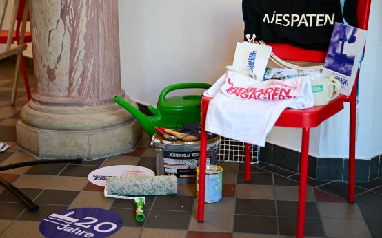 Wiesabden engagiert! Auch das gehört zu 100 Jahre Jugendarbeit.