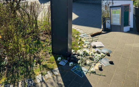 Gedenkstele in der Fasanerie