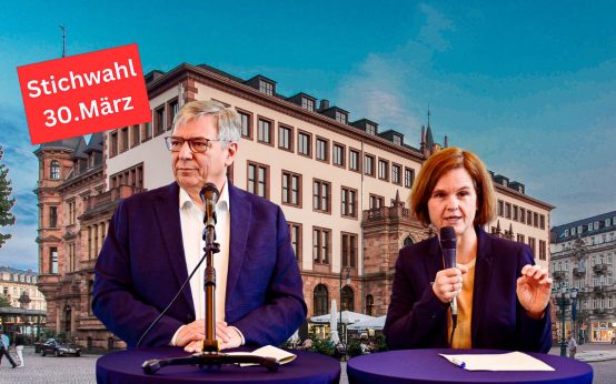 Die Grünen geben zur Stichwahl eine Empfehlung für OB Gert-Uwe Mende ab.