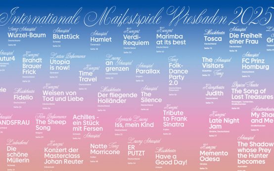 Der Vorverkauf für die Internationalen Maifestspiele 2025 hat angefangen.