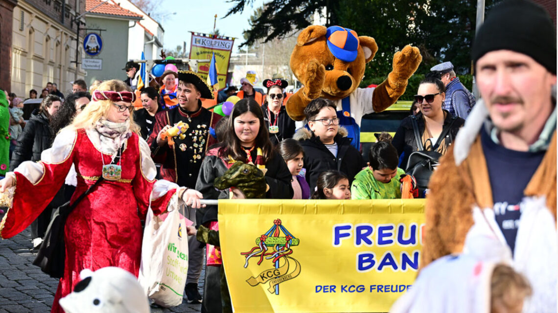 Kinderfastnachtsumzug durch die Gibb