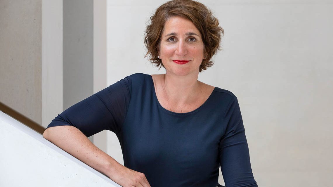 Mirjam Wezel im Jüdischen Muslime in Frankfurt.