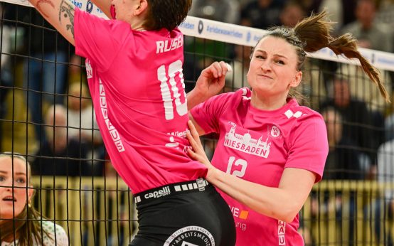 Nina Herelová im letzten Spiel vor den Playoffs: ausgerechnet gegen Dresden.