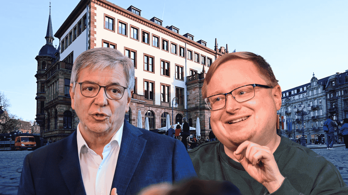 Die Linken, Ingo von Seemen, unterstützen OB Gert-Uwe Mende bei der Stichwahl.