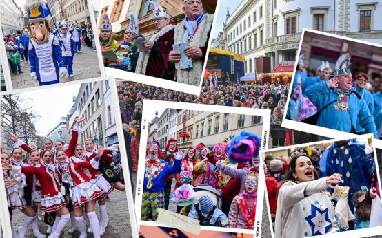 Bildergalerie mit mehr als 250 Bildern vom Fastnachtssamstagsumzug