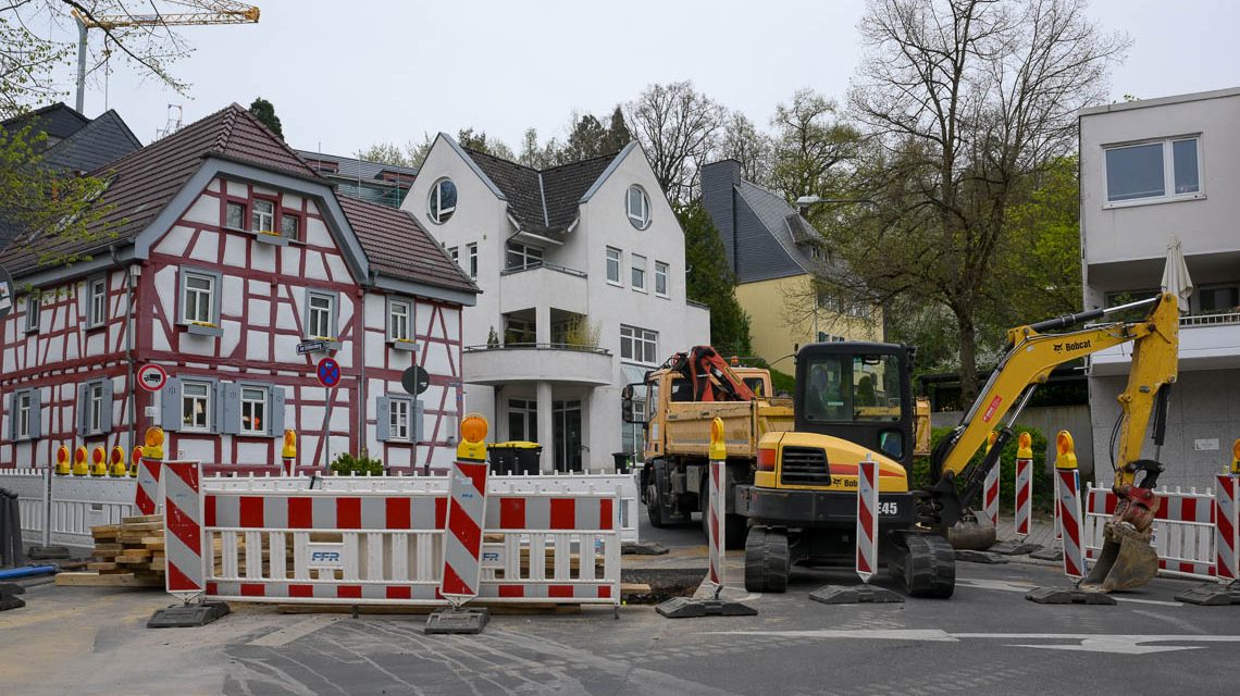 Sperrung Schuppstraße in Sonnenberg