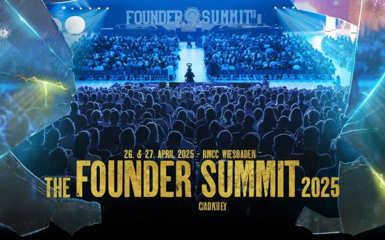 Founder Summit 2025 im Rhein-Main Congress-Center in Wiesbaden.