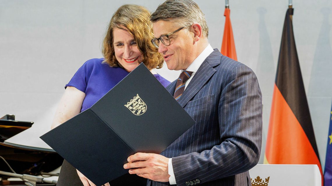 Boris Rhein und Dr. Mirjam Wenzel
