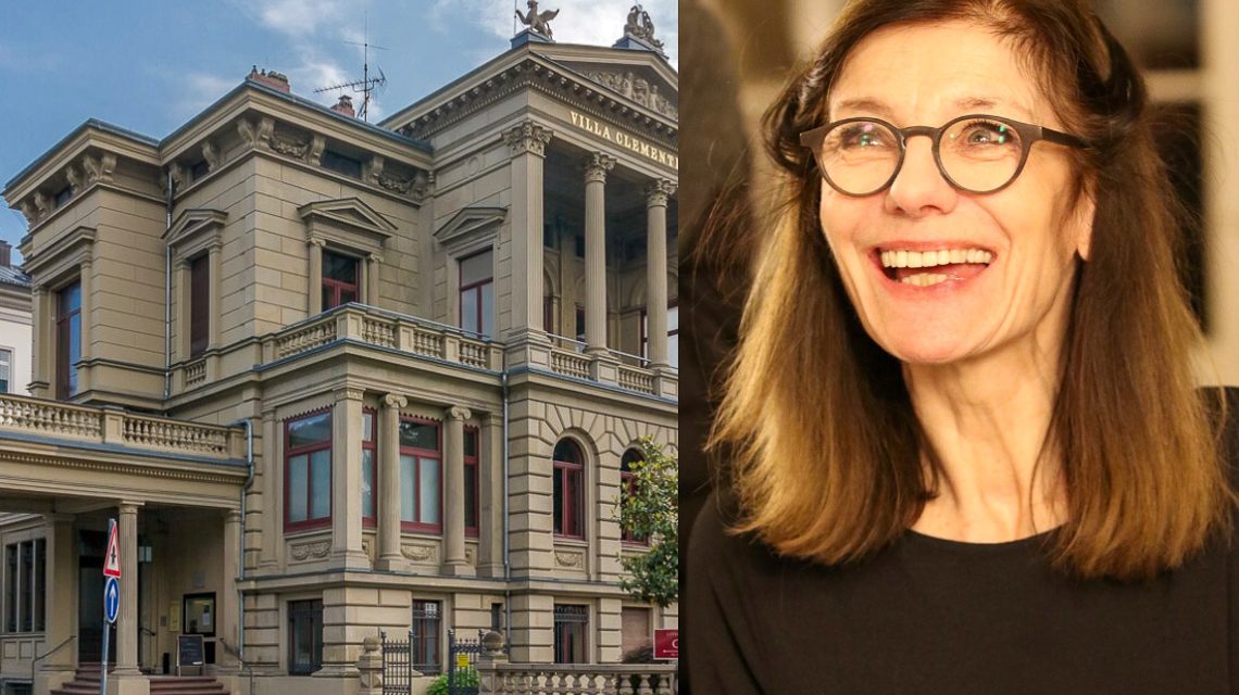 Autorenlesung mit Ursula Krechel in der Villa Clementine, Literaturhaus Wiesbaden.