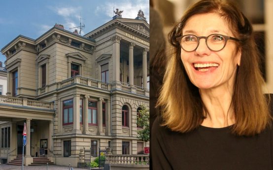 Autorenlesung mit Ursula Krechel in der Villa Clementine, Literaturhaus Wiesbaden.