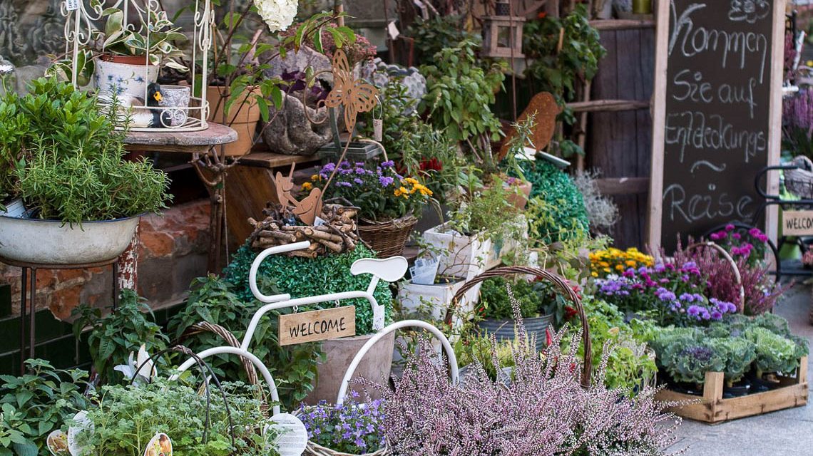 Blumenladen zum Muttertag