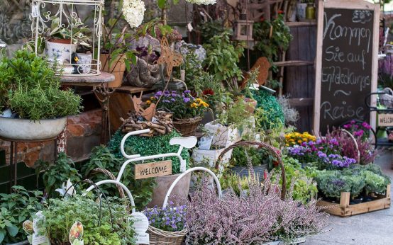 Blumenladen zum Muttertag