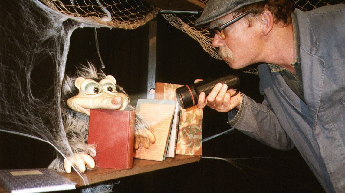 Gespänsterjäger in der Mauritius Mediathek, als Kinder Theater.