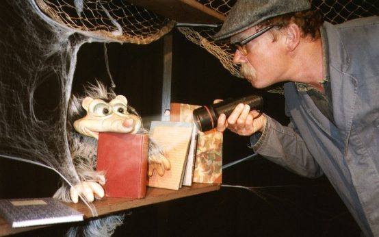 Gespänsterjäger in der Mauritius Mediathek, als Kinder Theater.