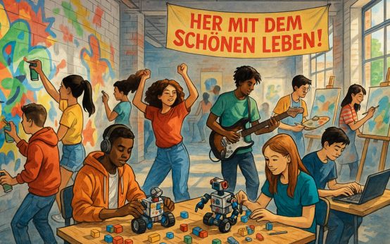 Ferienprogramm, Her mit dem schönen Leben.