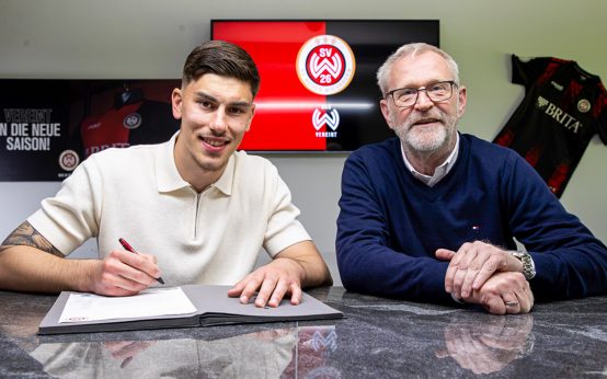 Torwart Noah Brdar verlängert Vertrag beim SV Wehen Wiesbaden bis 2028.