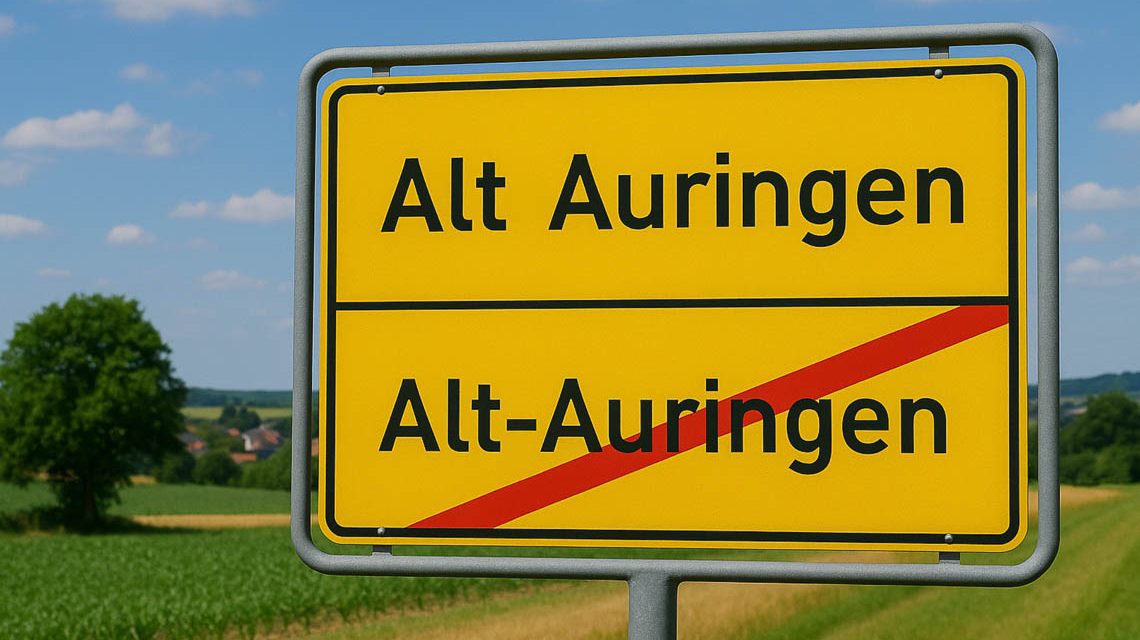 Alt Auringen: Straßenname geändert – Stadt bringt mobilen Bürgerservice
