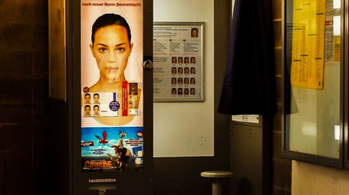 Passbildautomat als Referenzbild. Störung im Bürgerbüro Wiesbaden.