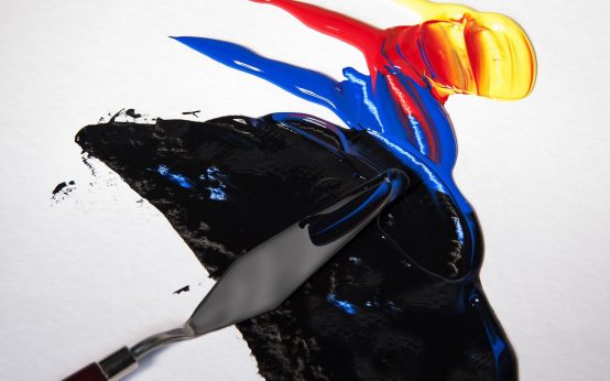 Spachteltechnik, Kunstform die auch Petra Landa anwendet.