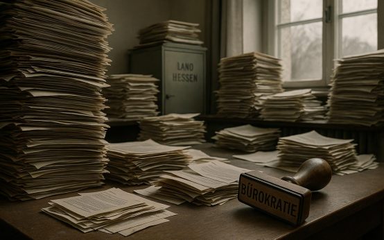Bürokratieabbaugesetz Symbolbil AI generiert.