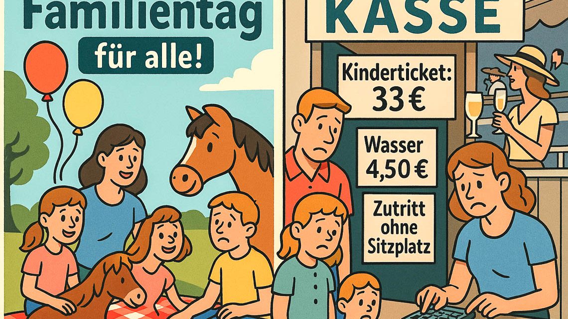 Der Tag nennen sich Familientag: Wo, beim Pfingstturnier.