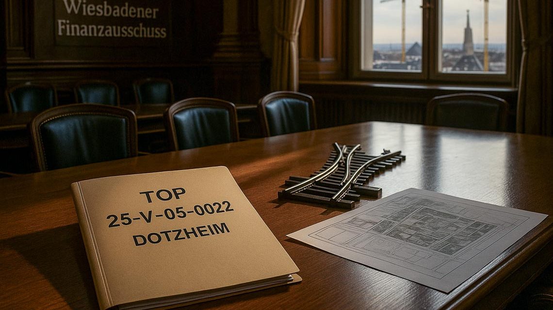 Liegenschaftsdeal: Wiesbadener Finanzauschuss tagt