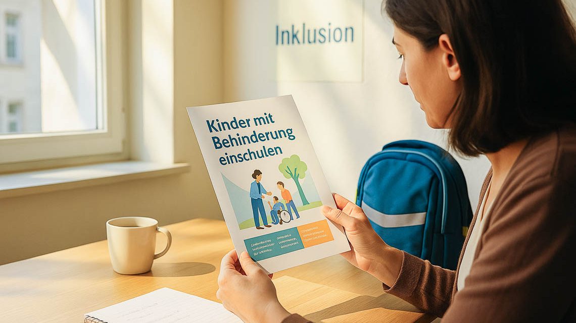 Kinder mit Behinderung einschulen: Inklusion... Einschulung ... Flyer als Ratgeber neu aufgelegt.