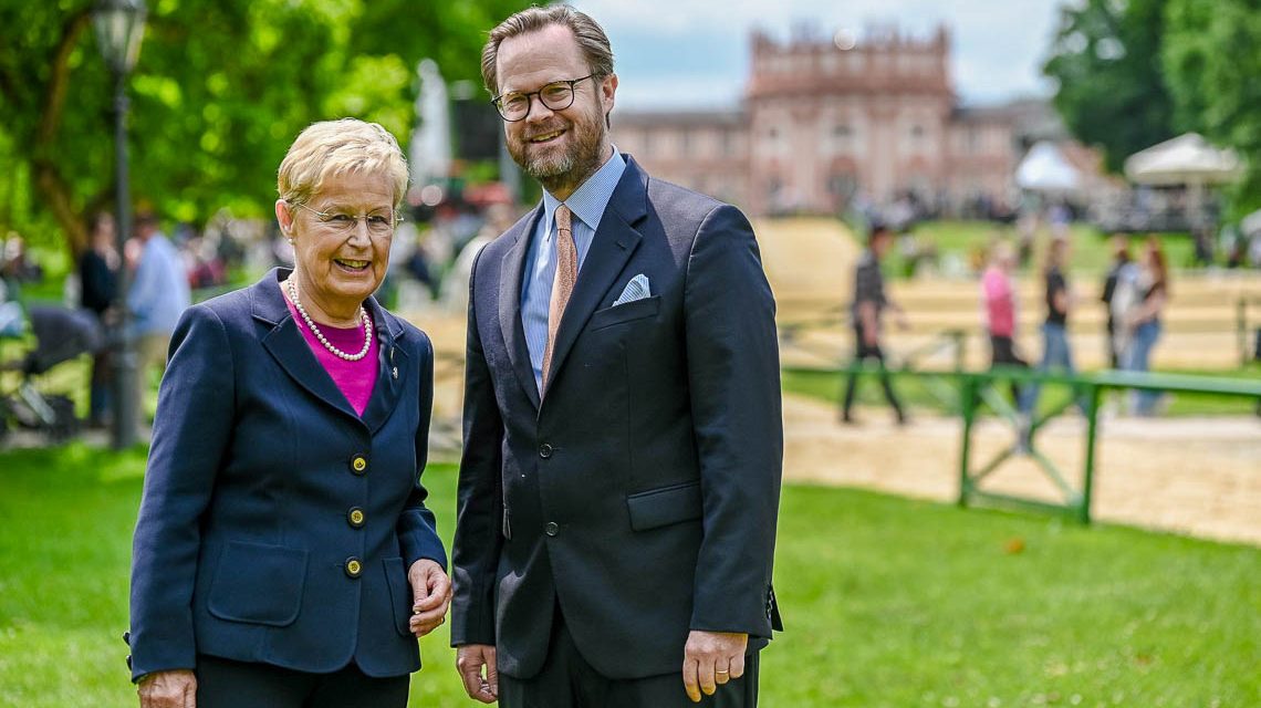 WRFC-Präsidentin Kristina Dyckerhoff und Vizepräsident Philipp Fünfrock freuen sich über ein wunderbares PfingstTurnier 2025