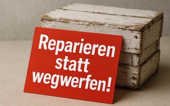 Reparaturführer: Reparieren statt wegwerfen: Der Gebrauchtwarenführer der Landeshauptstadt Wiesbaden hilft weiter.