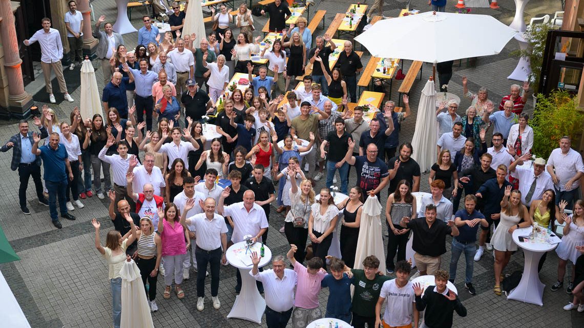 Sportlerehrung im Rathaus Wiesbaden.