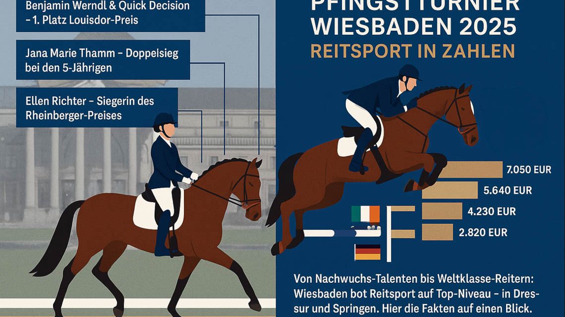 Zahlen, Daten, Fakten: Wiesbaden bot einmal mehr Reitsport auf Spitzenniveau.