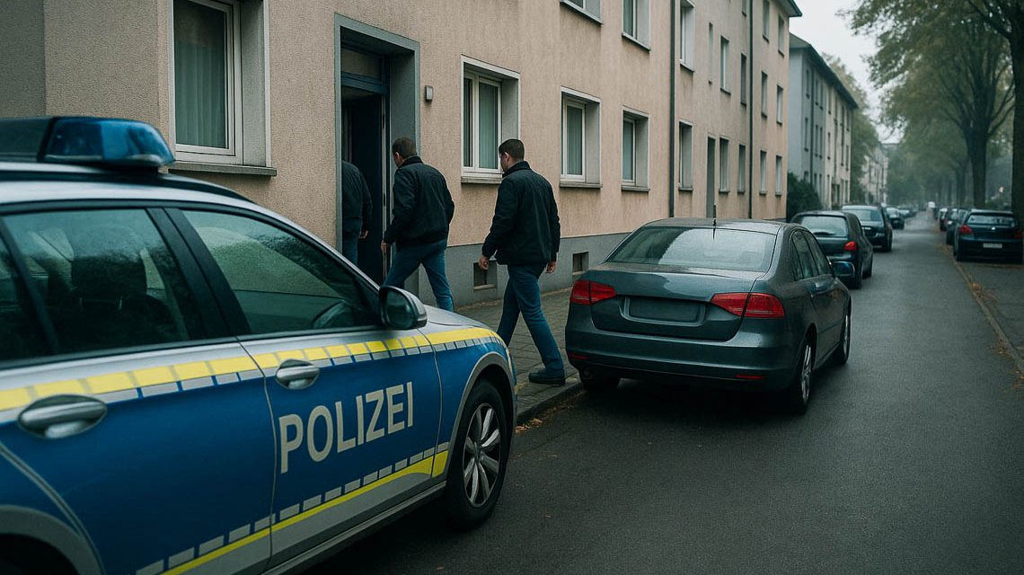 Durchsuchung in Wiesbaden: Polizei sichert digitale Beweise im Kampf gegen Kinderpornografie – 2024 bereits über 5.000 Fälle in Hessen.