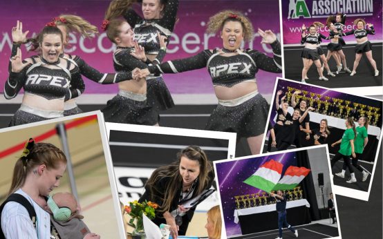 Wiesbadens Phairies jubeln über Bronze: Mit Mut, Technik und Teamgeist meistern die Jüngsten ihren Auftritt auf der Matte bei der ECA Cheerleading-Europameisterschaft