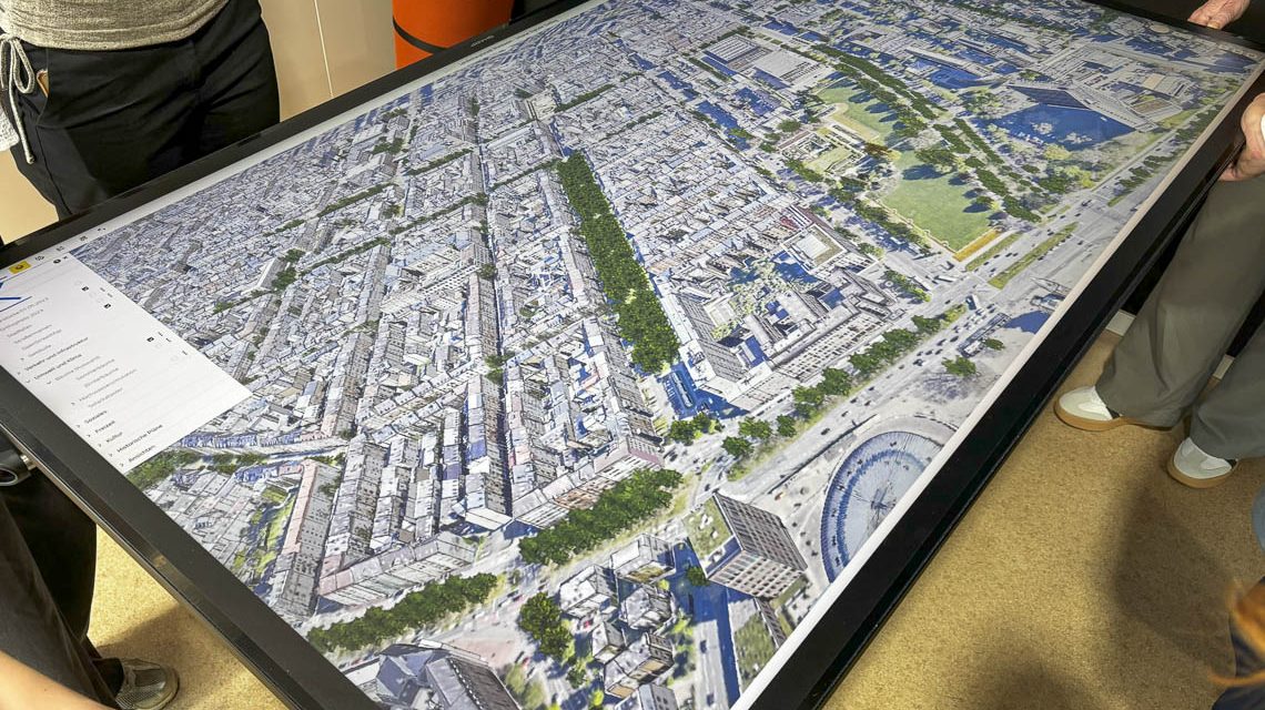 Digitaler Zwilling der Landeshauptstadt.