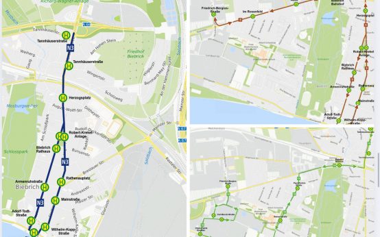 Autofreies Rheinufer in Biebrich. Ein Versuch.