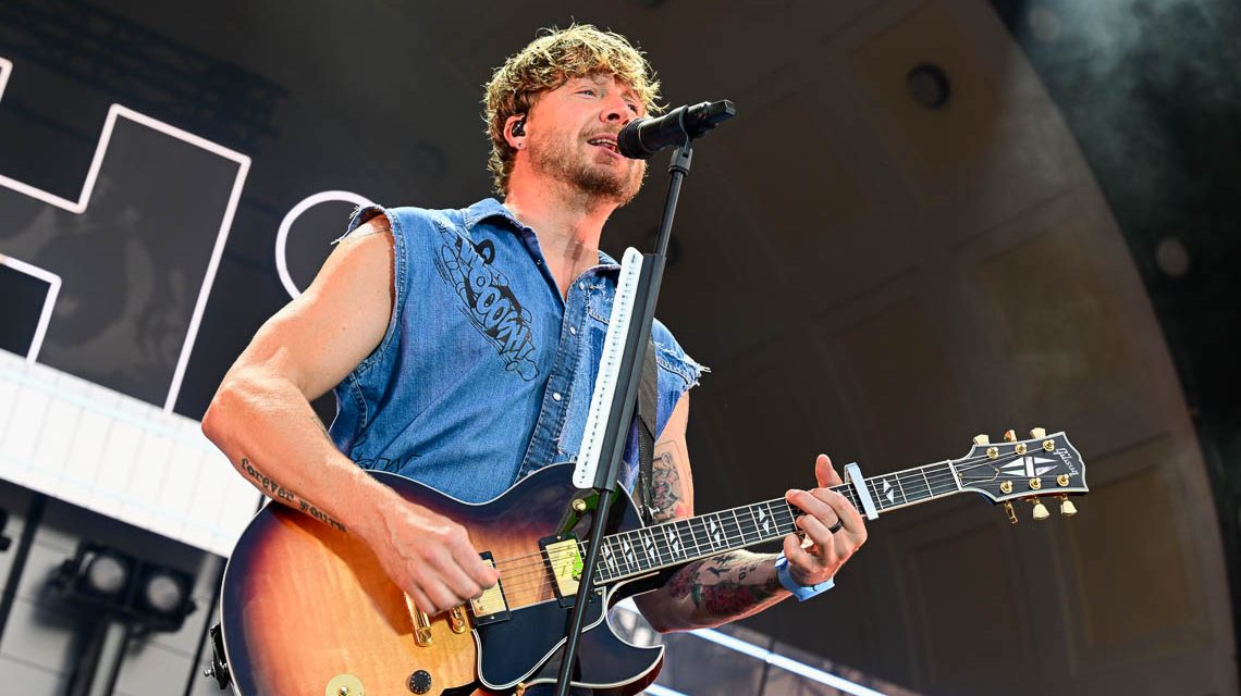 Samu Haber, Open Air Konzert im Kurpark Wiesbaden.
