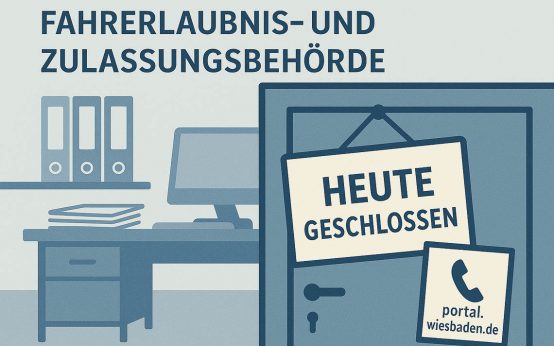 Fahrerlaubnisbehoerde geschlossen